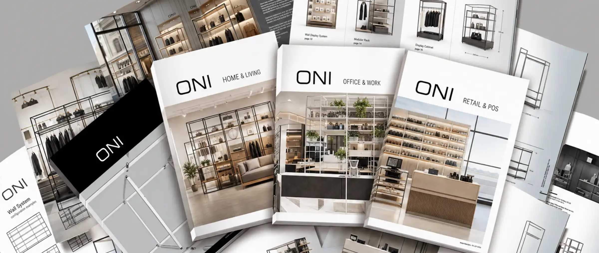 ONI Display product catalog collection